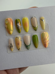 (XS)Green golden