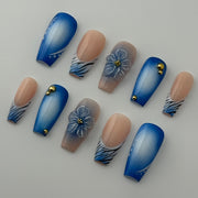 Azul flores