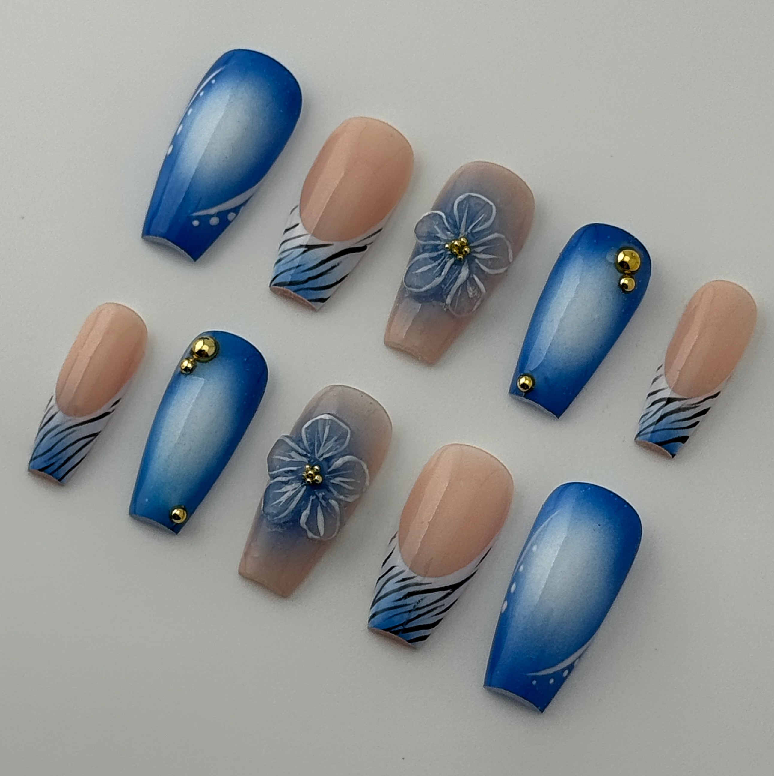 Azul flores